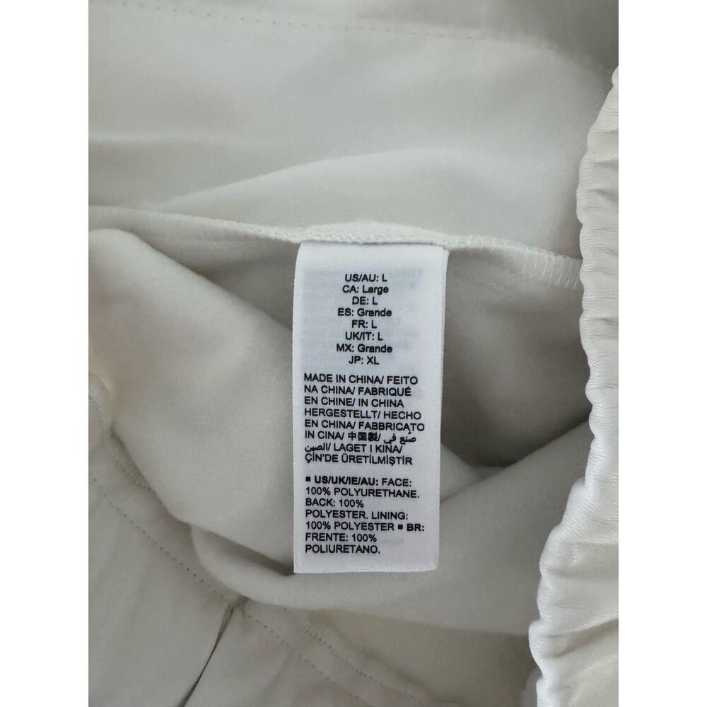 NWT The Drop Lindnyc Faux-Leather Jogger Pants Size L - Picture 7 of 9